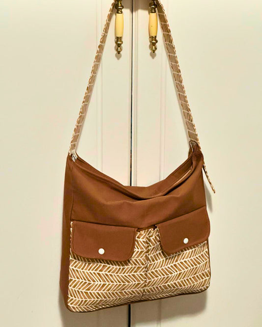 Pocket Detailed Book Bag